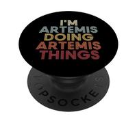 Artemis Name Artemis Personalized Name First Given PopSockets PopGrip Adhésif