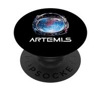 Artemis Space Astronaut Helmet Space Suit Launch System PopSockets PopGrip Adhésif