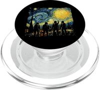 Artemis Space Astronaut Space Suit Starry Night Graphic Art PopSockets PopGrip pour MagSafe