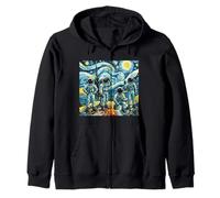 Artemis Space Astronaut Space Suit Starry Night Graphic Art Sweat à Capuche