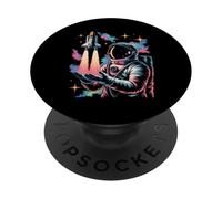 Artemis Space Shuttle Astronaut Space Suit Launch System PopSockets PopGrip Adhésif