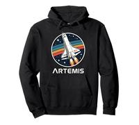 Artemis Space Shuttle Launch System Crewed Flight Rainbow Sweat à Capuche