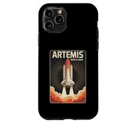 Artemis Space Shuttle Launch System Moon to Mars Poster Art Coque pour iPhone 11 Pro