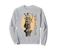 Artemis Statue de la déesse de la Chasse Mythologie Grecque Grèce Antique Sweatshirt