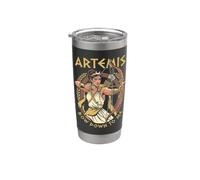 Artemis, une femme de tir à l'arc, s'incline devant moi, déesse grecque Archer Gobelet isotherme en acier inoxydable double paroi