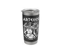 Artemis, une femme de tir à l'arc, s'incline devant moi, déesse grecque Archer Gobelet isotherme en acier inoxydable double paroi