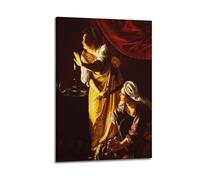 Artemisia Gentileschi Poster décoratif sur toile pour salon et maison 20 x 30 cm