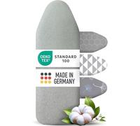arteneur® - Made in Germany Housse de Planche à Repasser 130 x 45 cm | Réfléchissant la Chaleur | Elastique | OEKOTEX100 | 5 Tailles | Housse de Table à Repasser L Argent