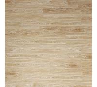 ARTENS - Revêtement de sol en PVC - Lames en vinyle Click Wharton 2 - Sol en vinyle - Intenso - Effet bois - Beige clair - L.122 cm x l18 cm - Épaisseur 4,5 mm - 1,54 m²/ 7 lames e charge 33