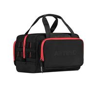 Artero Atlas Sac pour outils de toilettage professionnel de grande capacité avec plusieurs compartiments pour transporter confortablement et en toute sécurité, Noir/rouge, Salon de coiffure et de