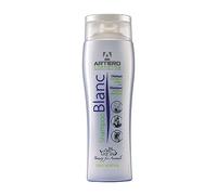Artero Champú Blanc 250ml - Shampoing pour Chiens à Pelage Blanc, élimine Les Tons jaunâtres et intensifie Les Couleurs des pelages Noirs, Gris et Bleus