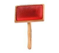 Artero Grand Médiator L Nature Collection - Peigne à Cheveux - Dog Comb - Bambou - Pets - Propriétaires de Chiens de Grande Taille - Rouge