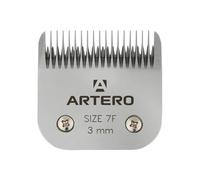 Artero lame A5 nº7F 3 mm denture fine pour tondeuse chien et chat | Acier inoxydable, tonte courte sans traces, Caniche, Bichon et Schnauzer, compatible Andis, Moser, Oster et Aesculap
