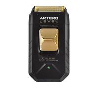 Artero Level Shaver rasoir électrique professionnel barbier, double lame | Avec ou sans fil, lithium-ion 1 h 30, 8 500 tr/min, nuque, contours et barbe, usage à sec, tête de rechange