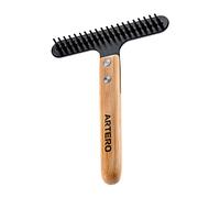 Artero Rex Râteau pour chiens et chats. Traite facilement et sans effort la mue du manteau, grâce à ses dents de grande fermeté qui vous aideront à éliminer les poils des chiens et des chats.