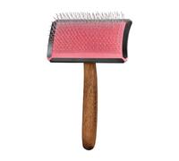 Artero Simba Carda incurvée rose - Carde professionnelle pour chiens et chats, démêlage efficace et volume du manteau (M)