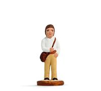 Arterra - Santons de Provence - Enfant - Ecolier garçon - Collection 7 cm