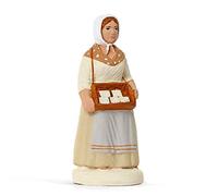Arterra - Santons de Provence - Marchande de Savon - Les Blancs - 7 cm