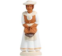 Arterra - Santons de Provence - Niçoise Les Blancs Collection 7 cm