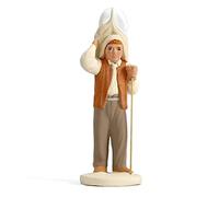 Arterra - Santons de Provence - Porteur de Glace - Les Blancs - Collection 7 cm