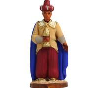 Arterra - Santons de Provence - Roi Mage Noir Balthazar - Collection 7 cm