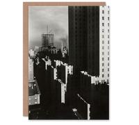 Artery8 Alfred Stieglitz Art Card View from the Shelton New York Cityscape