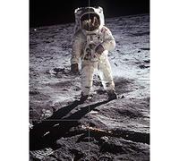 Artery8 Apollo 11 Astronaut Aldrin Armstrong 50th Anniversary Moon Landing XL Giant Panel Poster (8 Sections) Lune Affiche