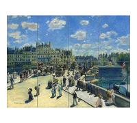 Artery8 Auguste Renoir Pont Neuf Paris XL Giant Panel Poster (8 Sections) Affiche