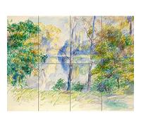 Artery8 Auguste Renoir View Of A Park XL Giant Panel Poster (8 Sections) Vue parc Affiche