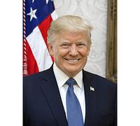 Artery8 Craighead Portrait US President Donald Trump Photo Large Wall Art Poster Print Thick Paper 18X24 Inch Président Photographier mur Impression d'affiches