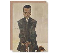 Artery8 Egon Schiele Art Card Portrait of the Publisher Eduard Kosmack
