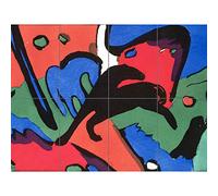 Artery8 Franz Marc And Wassily Kandinsky The Blue Rider XL Giant Panel Poster (8 Sections) Bleu Affiche