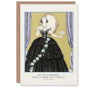 Artery8 George Barbier Art Card Ida Rubinstein in Lady of the Camellias