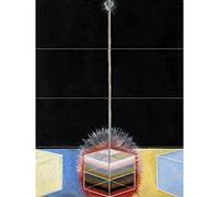 Artery8 Hilma Af Klint Group Ix No 27 Uw The Dove Abstract XL Giant Panel Poster (8 Sections) Groupe Abstrait Affiche