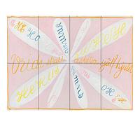Artery8 Hilma Af Klint Rose Group Ii Eros Series No. 5 XL Giant Panel Poster (8 Sections) Groupe Affiche