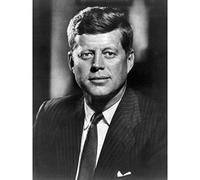 Artery8 Jfk John Kennedy Usa President Portrait Bw Photo Large Wall Art Poster Print Thick Paper 18X24 Inch Prsident Photographier mur Impression d'affiches