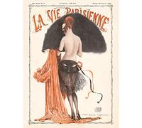 Artery8 La Vie Parisienne Mademoiselle Tartuffe Magazine Cover Large Wall Art Poster Print Thick Paper 18X24 Inch Couverture du magazine Couverture mur Impression d'affiches