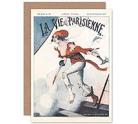 Artery8 La Vie Parisienne Pirates Swashbuckler Magazine Cover Sealed Greeting Card Plus Envelope Blank inside Couverture du magazine Couverture