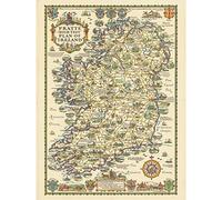 Artery8 Map Taylor 1933 Pratts High Test Plan Ireland Extra Large XL Wall Art Poster Print Carte Irlande mur Impression d'affiches