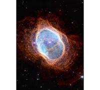 Artery8 NASA James Webb Space Telescope Southern Ring Nebula NGC 3132 NIRCam Image Extra Large XL Wall Art Poster Print