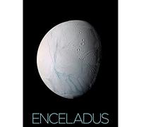 Artery8 NASA Our Solar System Enceladus Saturn's Moon Ice Oceans Extra Large XL Wall Art Poster Print