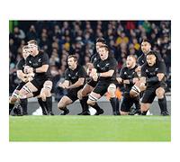 Artery8 New Zealand Rugby Legends World Cup Haka Photo Extra Large XL Wall Art Poster Print Nouvelle-Zélande Légende Monde Photographier mur Impression d'affiches