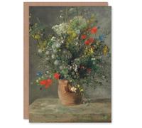Artery8 Pierre Auguste Renoir Art Card Wildflowers in a Vase