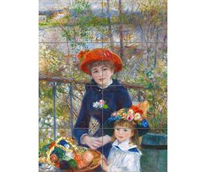 Artery8 Renoir Two Sisters On The Terrace XL Giant Panel Poster (8 Sections) Affiche