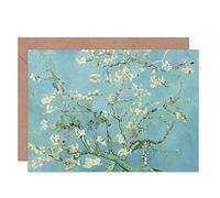 Artery8 Vincent Van Gogh Almond Blossom Fine Art Greeting Card Plus Envelope Blank Inside Fleur