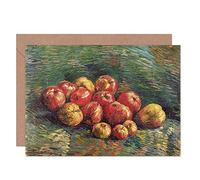 Artery8 Vincent Van Gogh Apples Fine Art Greeting Card Plus Envelope Blank Inside