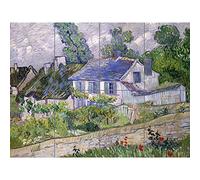 Artery8 Vincent Van Gogh Houses At Auvers XL Giant Panel Poster (8 Sections) Maison Affiche