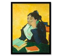 Artery8 Vincent van Gogh Madame Joseph Michel Ginoux Framed Wall Art Print Home Décor A3