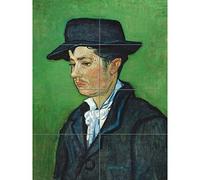 Artery8 Vincent Van Gogh Portrait Of Armand Roulin XL Giant Panel Poster (8 Sections) Affiche