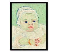 Artery8 Vincent van Gogh Roulins Baby Portrait Framed Wall Art Print Home Décor A3